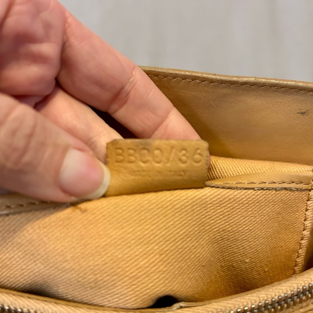 Vintage Celine Tan Leather Boogie bag - Picture 7 of 11